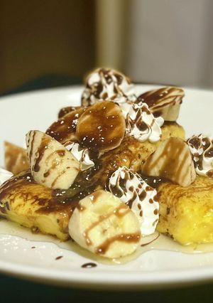 チョコバナナのハニーフレンチトースト-レシピのメイン写真