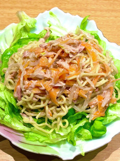 簡単ラーメンサラダ-レシピのメイン写真