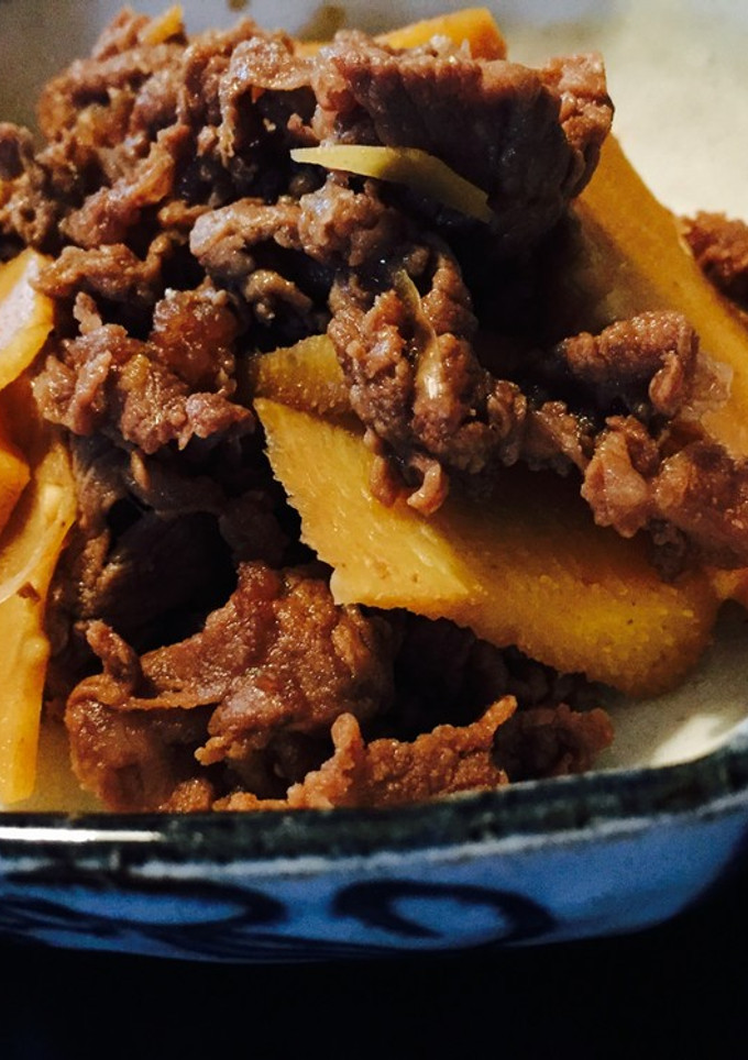 たけのこと牛肉のしぐれ煮-レシピのメイン写真
