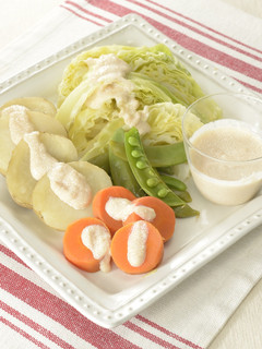 温野菜たらこソース-レシピのメイン写真