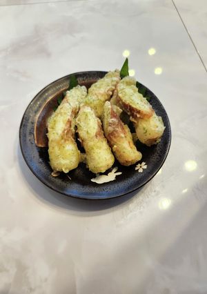 ちくわと山芋の磯辺揚げ-レシピのメイン写真