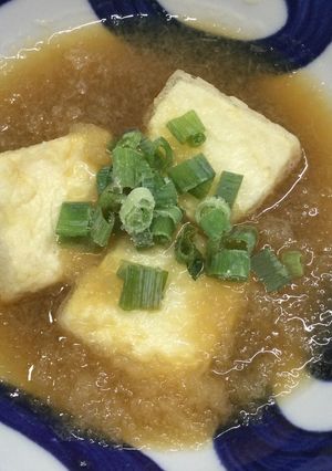 油少量で揚げ出し豆腐-レシピのメイン写真