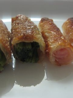 餃子の皮で巻き巻きロール-レシピのメイン写真