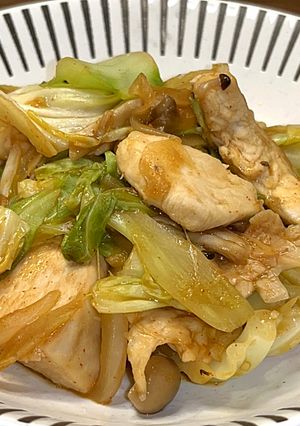 鶏肉の韓国風甘みそ炒め-レシピのメイン写真