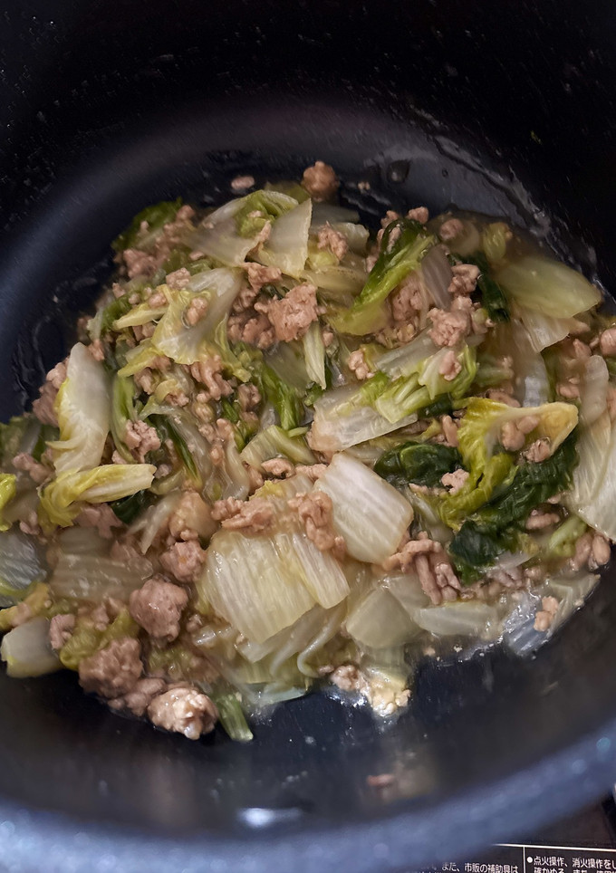 白菜とひき肉の中華風あんかけ-レシピのメイン写真
