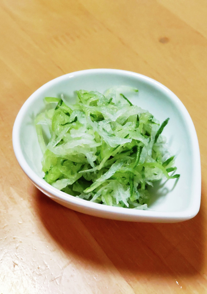きゅうりと大根のつまの塩わさびなます-レシピのメイン写真