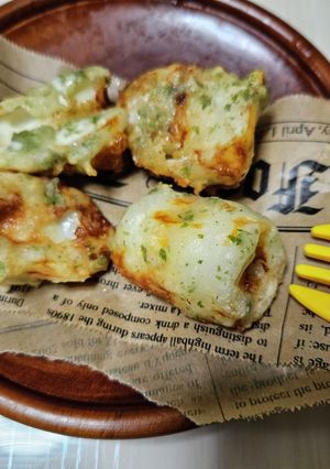 弁当！カマンベールチーズちくわの磯辺揚げ-レシピのメイン写真