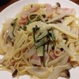 この時期に食べたくなる山菜スパゲティ