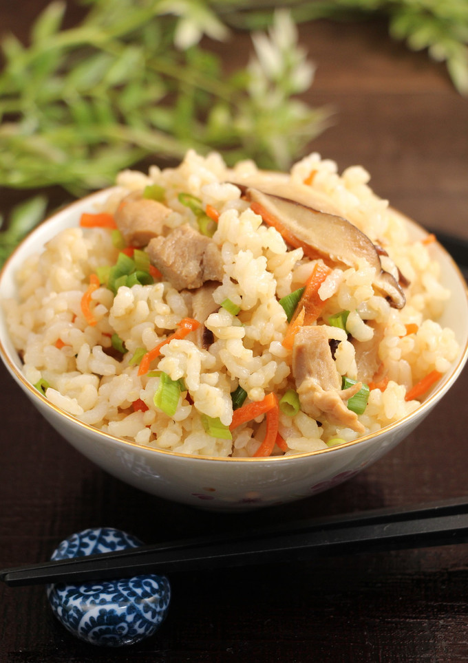 簡単！鶏と椎茸の混ぜご飯-レシピのメイン写真