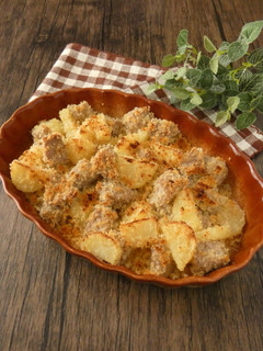 カツオとじゃが芋のチーズパン粉焼き-レシピのメイン写真