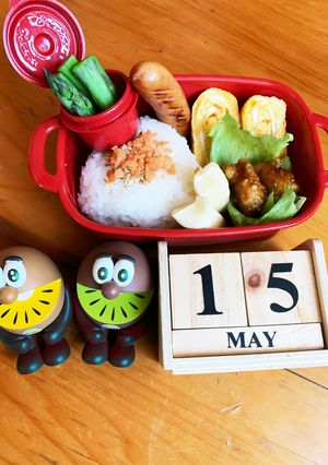 高二長女　お弁当(おむすび4)-レシピのメイン写真