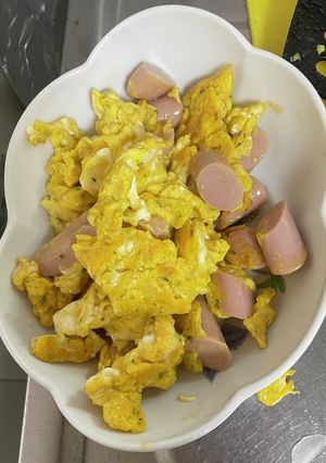 お弁当にもギョニソスクランブルエッグ-レシピのメイン写真