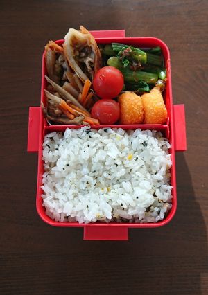 中学生女子弁当2024/05/15-レシピのメイン写真