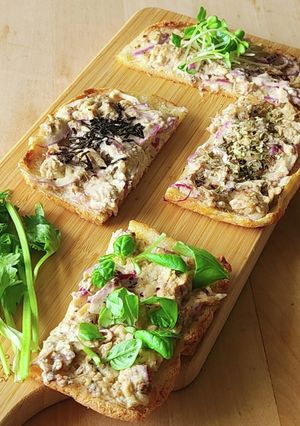 地中海風さばトースト☆魚おもてなし食パン-レシピのメイン写真