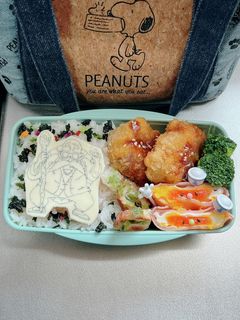 毎日高校男子弁当 亀仙人 キャラ弁-レシピのメイン写真