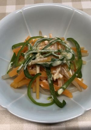 カラフル野菜の味噌マヨソース-レシピのメイン写真