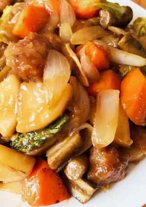 とろ〜り餡のお野菜たっぷりジューシー酢鶏-レシピのメイン写真