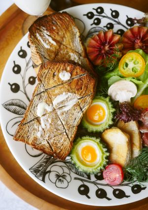 お弁当・付け合わせ♪ゴーヤのうずら卵詰め-レシピのメイン写真