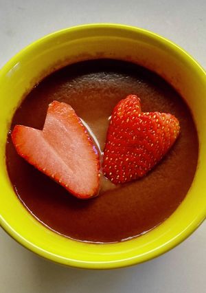 簡単！スチームレンジでチョコレートプリン-レシピのメイン写真