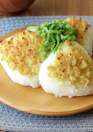 麦みそ香る 焼きおにぎり-レシピのメイン写真