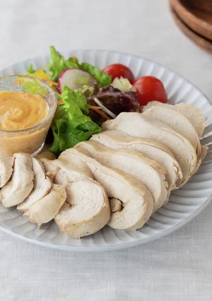 『もあいかすみさん監修』レンジで鶏ハム-レシピのメイン写真