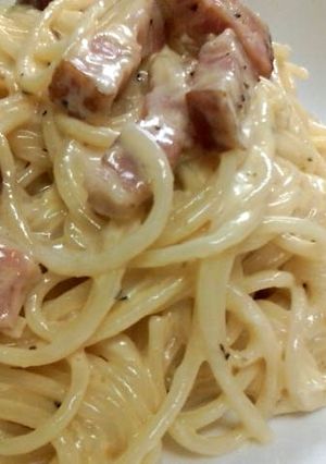 スパゲッティカルボナーラ-レシピのメイン写真