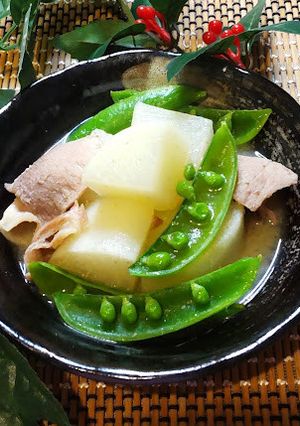 豚こま大根白味噌煮-レシピのメイン写真