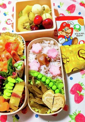 お弁当♪女子中学生☆グラタン弁当-レシピのメイン写真