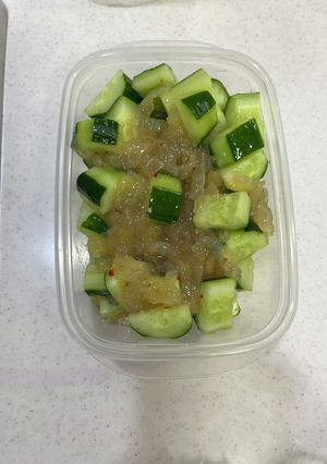キュウリと中華くらげの和物-レシピのメイン写真