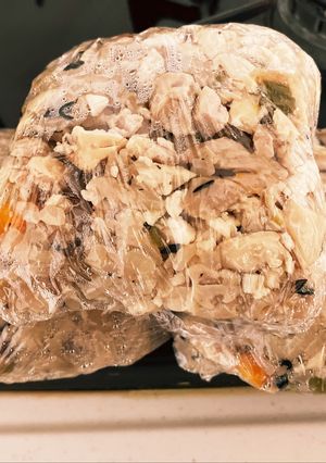 鶏の炊き込みご飯3合(とりわけ)-レシピのメイン写真