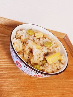 もっちり筍ごはん-レシピのメイン写真