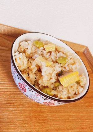 もっちり筍ごはん-レシピのメイン写真