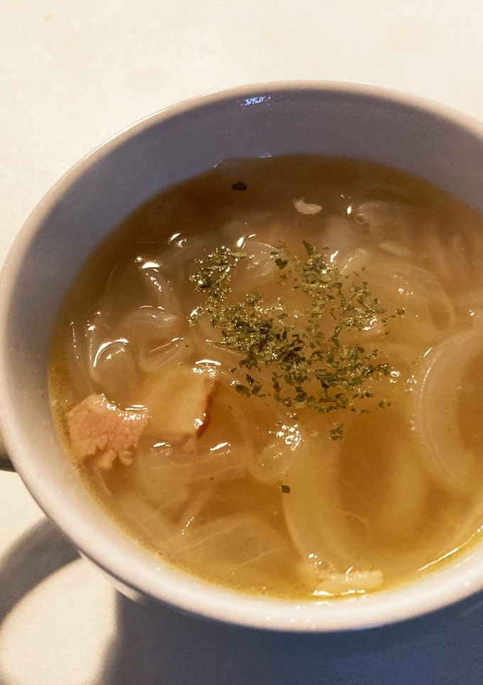 旨みたっぷり　玉ねぎスープ　-レシピのメイン写真