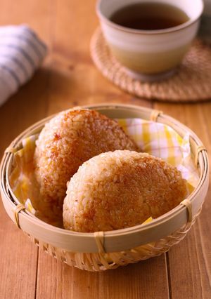 やみつき！驚くほどおいしい焼きおにぎり-レシピのメイン写真