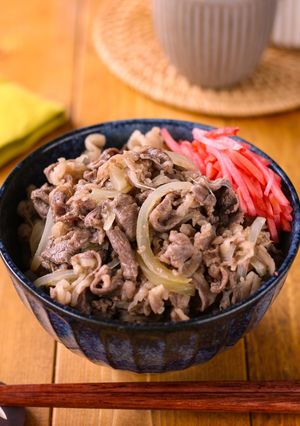 あの調味料でラクチン！我が家の牛丼-レシピのメイン写真