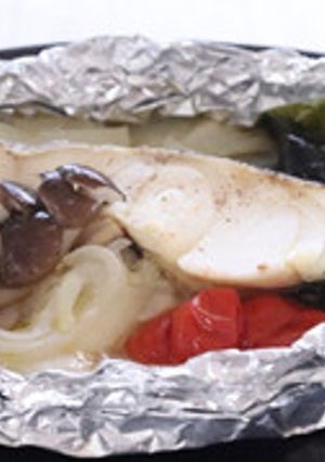 【高齢者】魚の包み蒸し-レシピのメイン写真