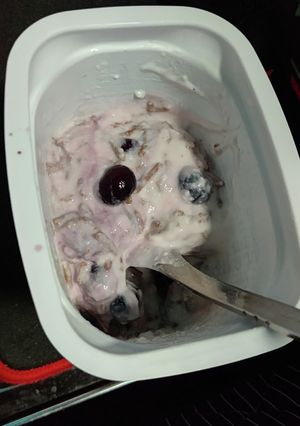 ブルーベリーヨーグルトオールブラン-レシピのメイン写真