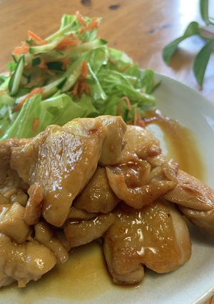 鶏もも肉の照り焼きチキン！レンジで時短♡-レシピのメイン写真