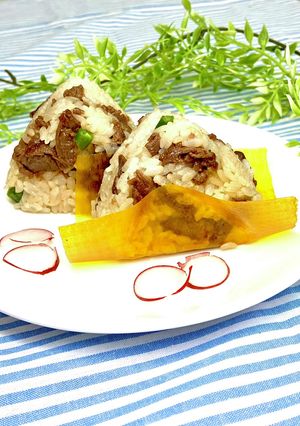ベジートで牛肉バターのおにぎり-レシピのメイン写真