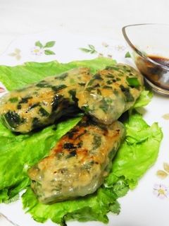 鶏味噌つくねのもっちり春巻き-レシピのメイン写真