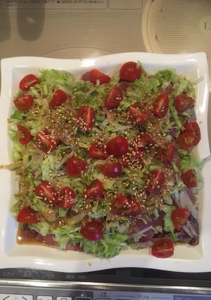 ハマチでカルパッチョ-レシピのメイン写真