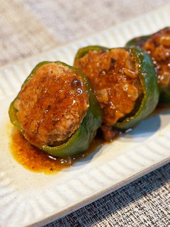 ピーマンの肉詰め〜輪切りバージョン♡-レシピのメイン写真