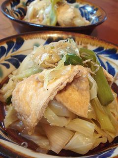 きゃべつと油揚げの重ね煮-レシピのメイン写真