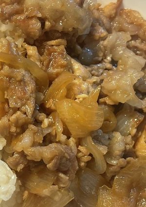 生姜焼き丼　15分で完成！-レシピのメイン写真