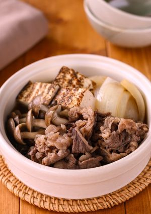 調味料1本でラクチン♪我が家の肉豆腐-レシピのメイン写真