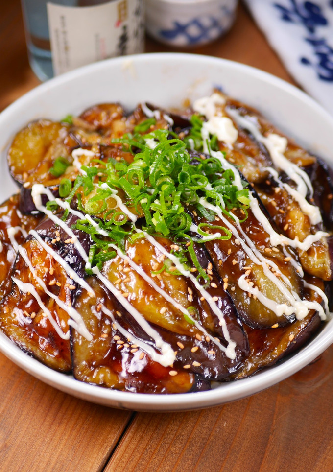 とろとろ甘～い♡なすの照り焼きマヨネーズ-レシピのメイン写真