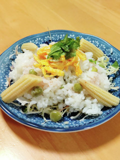 梅ドレッシング豆ごはん-レシピのメイン写真