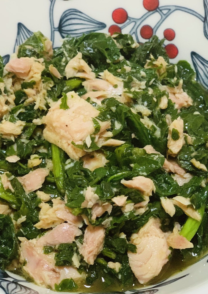 大根菜とシーチキン炒め-レシピのメイン写真