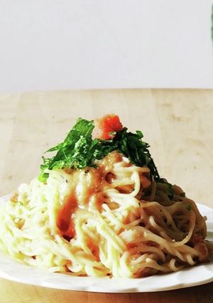 簡単☆明太子素麺☆ランチ☆余った☆お弁当-レシピのメイン写真