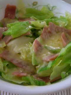キャベツのレンジ蒸し-レシピのメイン写真